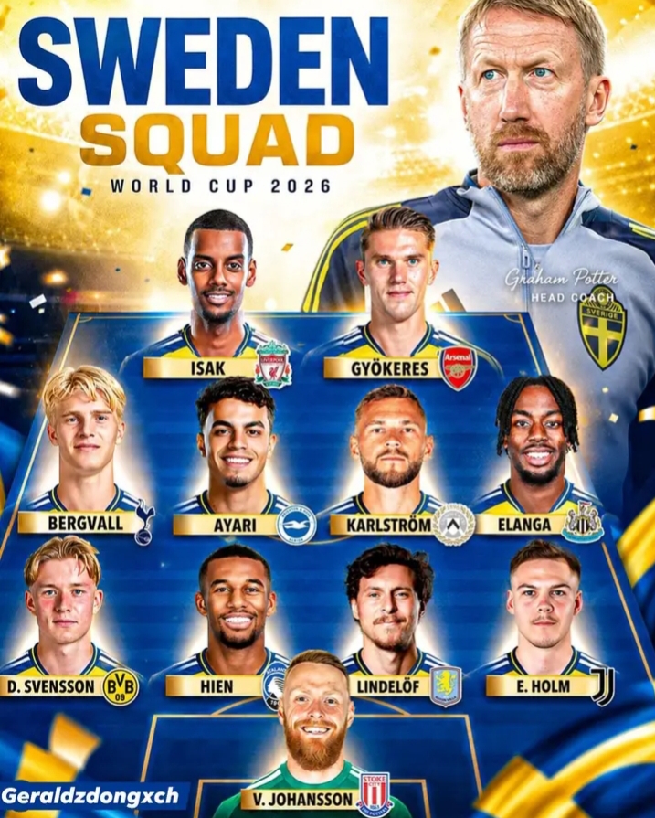 🚨🇸🇪💥 WORLD CUP DARK HORSE ALERT: GYÖKERES, ISAK, ELANGA, ROONY BARDGHJI, LINDELÖF AND A FEARLESS NEW GENERATION ARE READY TO UNLEASH SWEDEN’S MOST DANGEROUS SQUAD IN YEARS — THE SCANDINAVIAN GIANTS COULD SHOCK THE WORLD, DESTROY THE ODDS, AND EXPLODE INTO THE 2026 WORLD CUP AS FOOTBALL’S BIGGEST SURPRISE PACKAGE! 🤯🏆⚽🔥🌍