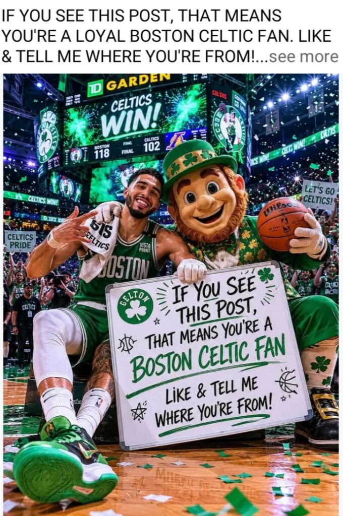 🚨☘️💚 CELTIC NATION ROLL CALL: THE GREEN ARMY IS TAKING OVER THE WORLD! From Boston to every corner of the globe, the most loyal and passionate fans in basketball are uniting behind one legendary franchise — if you bleed green, smash that LIKE button and tell us where you’re representing the Boston Celtics from! 🌍🏆🔥 #CelticNation #BleedGreen #GreenArmy ☘️💚