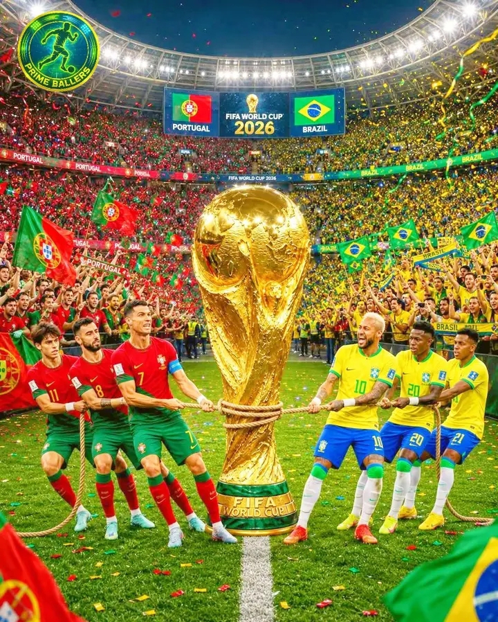 🚨🏆⚔️ WORLD CUP FINAL OF THE CENTURY: CRISTIANO RONALDO’S PORTUGAL AND NEYMAR’S BRAZIL SET FOR AN EARTH-SHAKING COLLISION AS TWO FOOTBALL SUPERPOWERS BATTLE FOR ONE TROPHY — LEGACIES ON THE LINE, NATIONS HOLDING THEIR BREATH, AND THE ENTIRE WORLD BRACING FOR A GENERATIONAL SHOWDOWN! 🇵🇹🔥🇧🇷