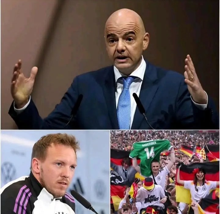 🚨💣🇩🇪 WM-TICKET-SKANDAL ERSCHÜTTERT DIE FUSSBALLWELT: DFB REICHT OFFIZIELLE FIFA-BESCHWERDE EIN NACH ENTZUG VON ÜBER 1.000 TICKETS FÜR DEUTSCHE FANS – SICHERHEITSBEGRÜNDUNG DES GASTGEBERLANDES LÖST EMPÖRUNGSWELLE AUS, WÄHREND JULIAN NAGELSMANN MIT SCHARFER KRITIK ZURÜCKSCHLÄGT UND EINEN INTERNATIONALEN EKLAT AUSLÖST! 🔥⚽🌍😱