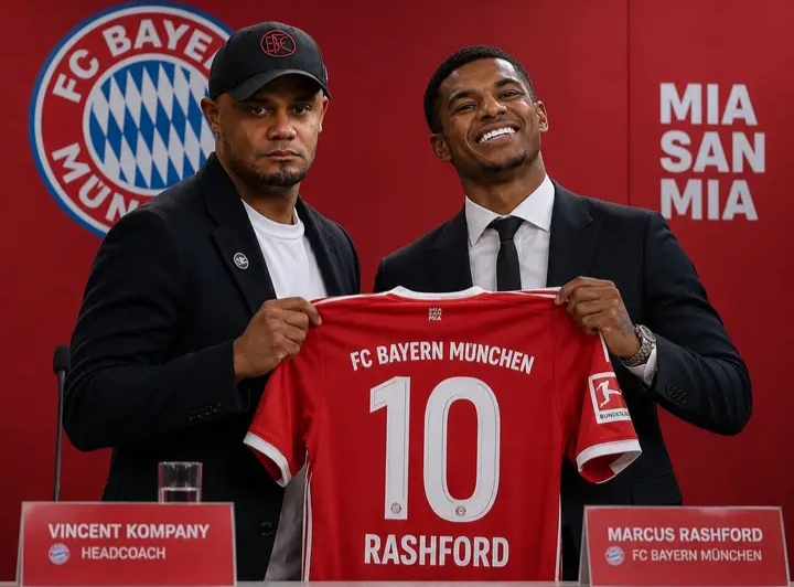 🚨💣 TRANSFER-COUP ERLEDIGT! FC Bayern Munich SCHOCKT EUROPA MIT €30M-DEAL FÜR Marcus Rashford — NACH GEPLATZTEM FC Barcelona-MOVE SCHLÄGT DER REKORDMEISTER Manchester United IM TRANSFERRENNEN! 🇩🇪🔥⚽😱
