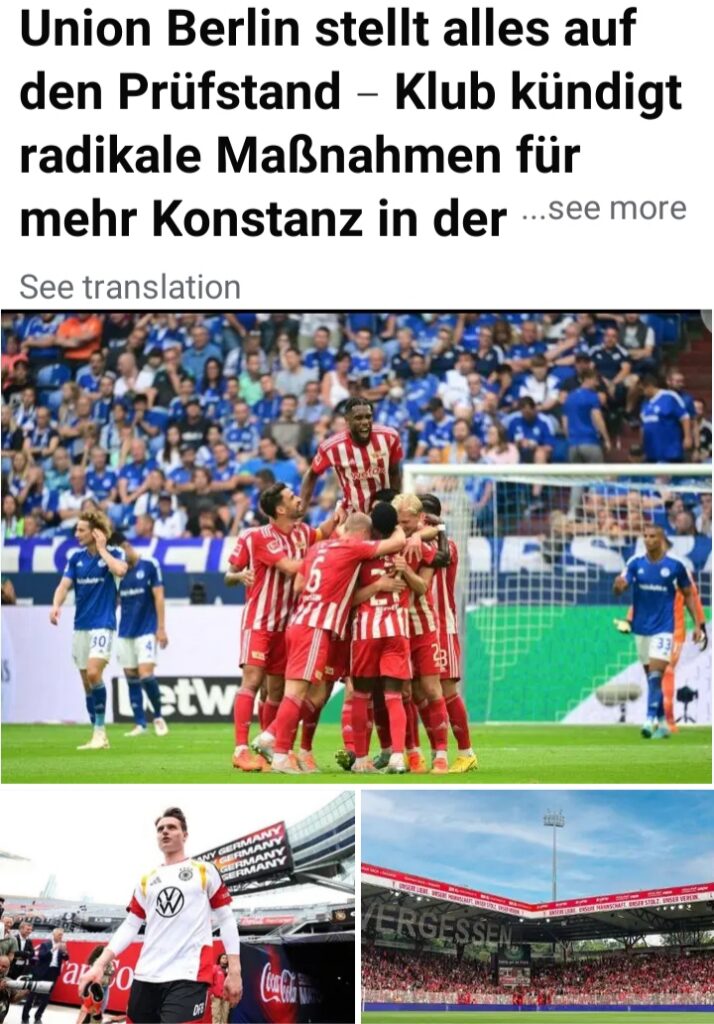 🚨💣 BERLINER ERDBEBEN BEI UNION! UNION BERLIN STELLT DEN GESAMTEN VEREIN AUF DEN PRÜFSTAND – RADIKALER NEUSTART, HARTE ENTSCHEIDUNGEN UND EIN KOMPROMISSLOSER PLAN FÜR MEHR KONSTANZ SOLLEN DIE EISERNEN ZURÜCK AN DIE SPITZE FÜHREN! 😱⚫⚪🔥🏟️