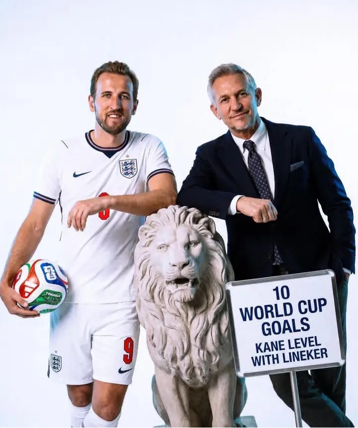 🚨🐐💥 WORLD CUP IMMORTALITY: HARRY KANE MATCHES GARY LINEKER’S ICONIC RECORD WITH 10 GOALS IN JUST 12 MATCHES — ENGLAND’S DEADLIEST STRIKER EVER IGNITES A HISTORIC LEGACY, SHATTERS EXPECTATIONS, AND CEMENTS HIS PLACE AMONG FOOTBALL’S GREATEST WORLD CUP LEGENDS! 🏆🏴🔥⚽ Or an even more explosive version: Writing 🚨💣🏴 ENGLAND HISTORY MADE: HARRY KANE EQUALS WORLD CUP GOAL RECORD IN STUNNING FASHION! 🐐🔥 The Three Lions Captain Roars Level With Gary Lineker’s Legendary Haul of 10 Goals, Rewriting Football History and Strengthening His Claim as England’s Greatest-Ever Tournament Marksman! ⚽👑🏆