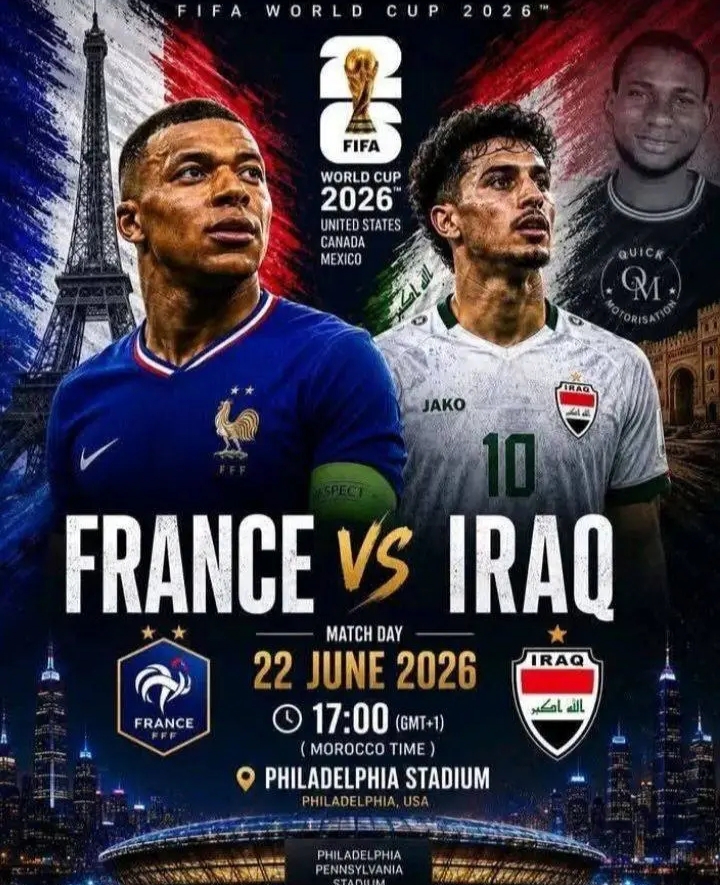 🚨💣🇫🇷 WORLD CUP 2026 FRANCE BOMBSHELL! 👑🔥 LES BLEUS TARGET ANOTHER STATEMENT VICTORY — AFTER THE 3–1 SENEGAL MASTERCLASS, FRANCE DECLARES WAR ON IRAQ! ⚽🌍 With stars ready to shine and three crucial points in sight, the World Champions’ mission continues: DOMINATE GROUP I AND CHASE GLORY! 🏆🔥