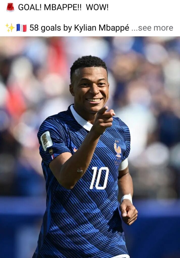 🚨💣🇫🇷 MBAPPÉ GOAL EXPLOSION! 👑🔥 58 AND HISTORY MADE! Kylian Mbappé FIRES France Into Celebration with Another Stunning Strike, Becoming Les Bleus’ GREATEST-EVER Goalscorer — Surpassing Olivier Giroud and Cementing His Legacy as a French Football Immortal in a Record-Shattering Moment That Will Echo Through History! ⚽🏆🌍🐐
