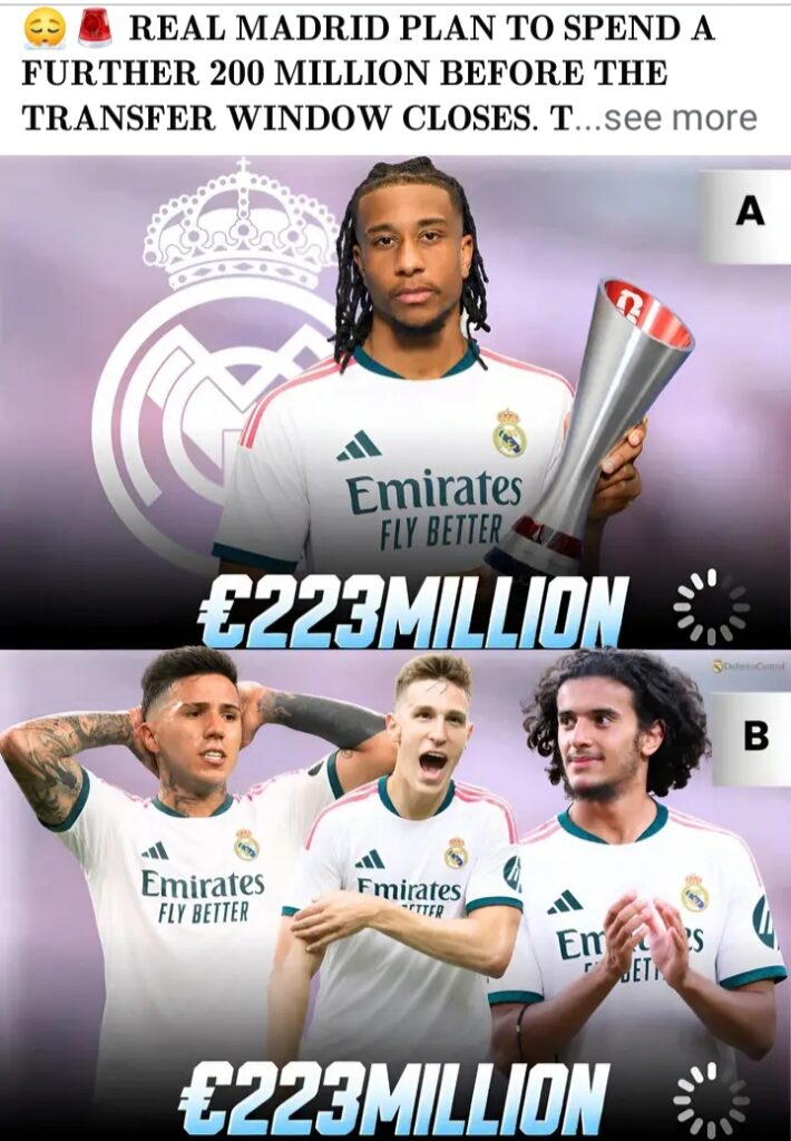 🚨💣👑 REAL MADRID’S €200M TRANSFER EARTHQUAKE! ⚪🔥 LOS BLANCOS READY TO UNLEASH ANOTHER SPENDING STORM AFTER A MASSIVE SUMMER SPLURGE — WITH MICHAEL OLISE LINED UP TO BECOME THE MOST EXPENSIVE SIGNING IN CLUB HISTORY! 💰🌍⚽ WILL MADRID BREAK THE BANK FOR ONE GALÁCTICO OR BUILD AN ENTIRE SUPERTEAM? THE FOOTBALL WORLD HOLDS ITS BREATH! 😱🏆