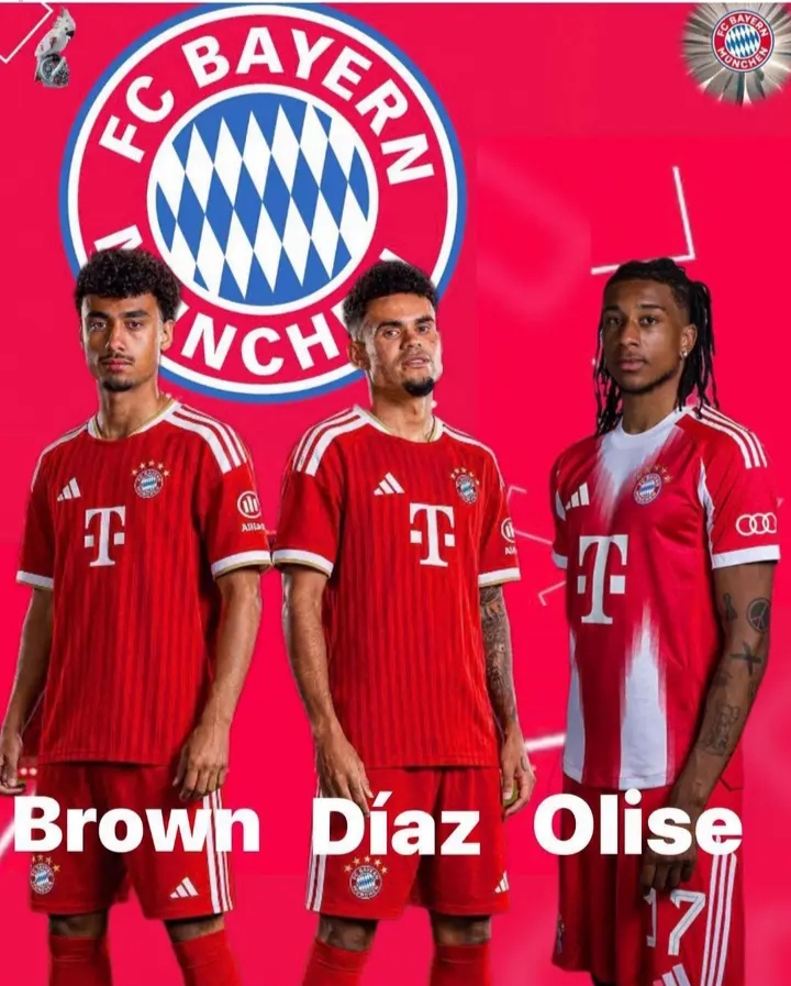 🚨💣🔴⚪ BAYERN SUPERTEAM BOMBSHELL! 👑🔥 OLISE ⚡ BROWN 🚀 DÍAZ 🌟 — WHAT IF ALL THREE ARRIVE IN MUNICH THIS SUMMER?! 😱🏟️ A NEW GALÁCTICO ERA COULD EXPLODE AT THE ALLIANZ ARENA AS BAYERN PREPARE A DREAM ATTACK PACKED WITH SPEED, MAGIC, AND GOALS! 🌍⚽🔥 BUT ONLY ONE CAN BE THE ULTIMATE MVP… 👑🏆 WHO WOULD DOMINATE THE STARTING XI, LEAD THE TITLE CHARGE, AND BECOME BAYERN’S NEW KING OF EUROPE? 🤯💥👇