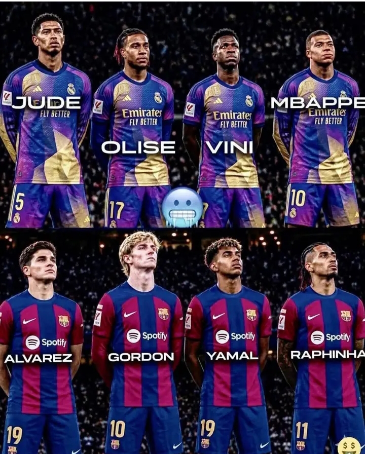 🚨💣⚽ EL CLÁSICO ATTACKING WAR EXPLODES! 👑🔥 BARCELONA 🆚 REAL MADRID — TWO GIANT ATTACKS, ONE ULTIMATE QUESTION: WHO RULES THE WORLD? 🌍🏆 LAPORTA’S MAGIC VS MADRID’S GALÁCTICO FIREPOWER… 🔵🔴⚪ WITH MBAPPÉ AND THE WORLD’S BIGGEST STARS READY TO SHINE, FOOTBALL FANS ARE DIVIDED! 😱⚡ THE BATTLE FOR THE TITLE OF BEST ATTACK IN WORLD FOOTBALL HAS BEGUN — BUT ONLY ONE CAN CLAIM THE CROWN! 👑🔥👇