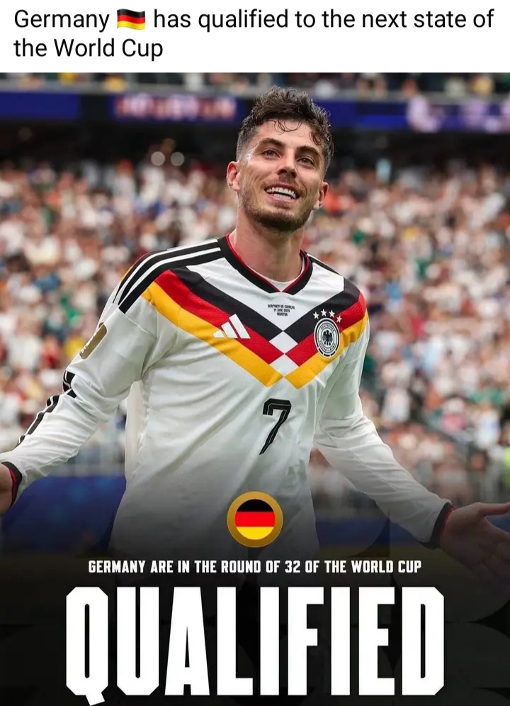🚨💣🇩🇪 GERMANY STORMS INTO THE NEXT ROUND! 🏆🔥 DIE MANNSCHAFT SENDS A POWERFUL WORLD CUP WARNING! 🌍⚽ QUALIFIED AND READY FOR THE NEXT BATTLE — GERMANY’S TITLE DREAM IS ALIVE AS THE FOOTBALL GIANT CHASES ANOTHER GLORIOUS CHAPTER! 👑🇩🇪