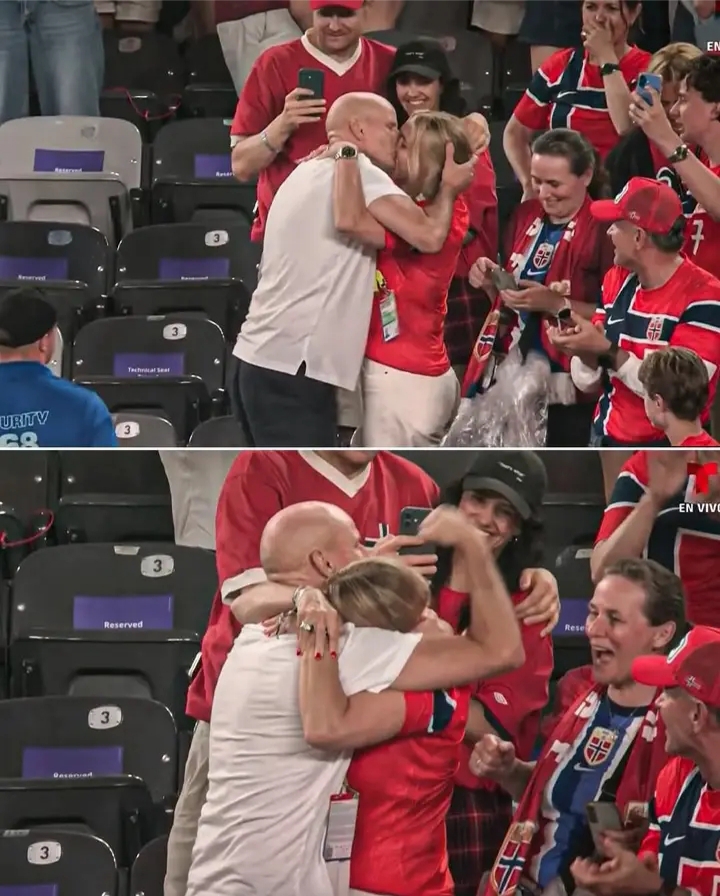 🚨💣🇳🇴 NORWAY WORLD CUP FAIRYTALE BOMBSHELL! 🔥⚽ VIKING DREAM BECOMES REALITY! 🛡️🏆 AFTER GUIDING NORWAY INTO THE FIFA WORLD CUP 2026 ROUND OF 32 WITH A THRILLING 3-2 VICTORY OVER SENEGAL, THE EMOTIONAL COACH RUNS INTO THE STANDS TO CELEBRATE WITH HIS WIFE — A HEART-MELTING MOMENT THAT CAPTURES FOOTBALL’S PUREST MAGIC! 😱❤️🌍 THE VIKING REVOLUTION HAS ARRIVED! 🇳🇴🔥