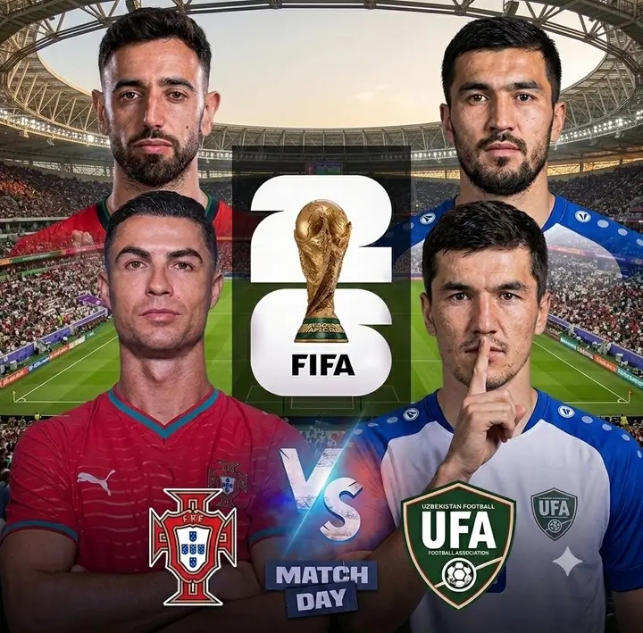 🚨💣🏆 WORLD CUP SHOWDOWN BOMBSHELL! 🇵🇹🔥 PORTUGAL VS UZBEKISTAN — CR7’S LEGENDARY QUEST COLLIDES WITH A RISING FOOTBALL FORCE! 😱⚽🌍 👑🇵🇹 Cristiano Ronaldo leads the battle for glory as Uzbekistan’s fearless stars prepare to shock the world — HISTORY, PRIDE & DREAMS COLLIDE ON THE BIGGEST STAGE! 🔥🏆 WHO WILL CONQUER THE PITCH? 💥⚔️ COMMENT YOUR WINNER! 👇