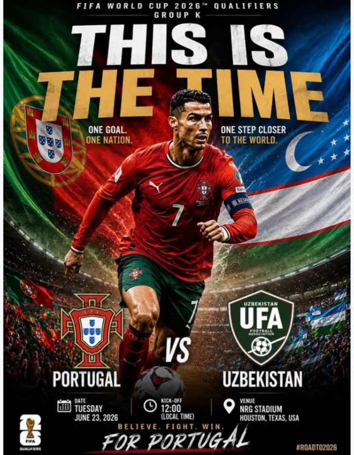 🚨💣🇵🇹 PORTUGAL’S MOMENT OF DESTINY BOMBSHELL! 🔥⏳ THE COUNTDOWN IS OVER — CRISTIANO RONALDO AND THE SELEÇÃO STAND ON THE EDGE OF WORLD CUP HISTORY! 😱⚽🏆 A NATION HOLDS ITS BREATH AS PORTUGAL’S BIGGEST BATTLE YET IS ABOUT TO EXPLODE INTO LIFE! 🌍👑 WILL THE PORTUGUESE GIANTS RISE, CONQUER AND TAKE ONE MASSIVE STEP TOWARD FOOTBALL IMMORTALITY? THE WORLD IS WATCHING! 🚀🔥