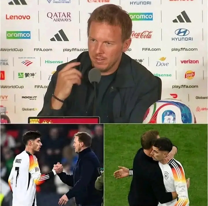 🚨💣🇩🇪 VOR WENIGEN MINUTEN: NAGELSMANN-BOMBE ERSCHÜTTERT DIE FUSSBALLWELT! 😱🔥 JULIAN NAGELSMANN RICHTET HOCHEMOTIONALE WORTE AN KAI HAVERTZ UND SORGT FÜR GÄNSEHAUT IM DFB-LAGER! 👑⚽💥 EINE BEWEGENDE BOTSCHAFT ÜBER VERTRAUEN, FÜHRUNGSSTÄRKE UND SCHICKSAL ENTFACHT RIESIGE SPEKULATIONEN – STEHT HAVERTZ VOR DEM GRÖSSTEN MOMENT SEINER KARRIERE? 🏆🇩🇪⚡