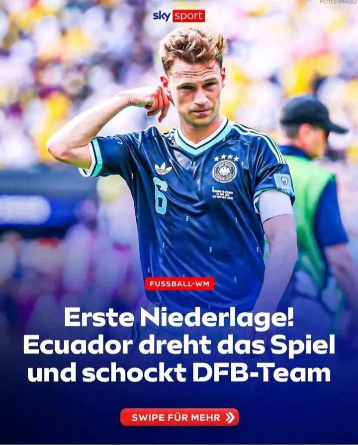 🚨💣🇩🇪 WORLD CUP DISASTER! 😱⚡ GERMANY’S UNBEATEN STREAK IS SHATTERED AS ECUADOR STUN DIE MANNSCHAFT IN A GROUP-STAGE EARTHQUAKE — SHOCK DEFEAT IGNITES A FULL-BLOWN CRISIS AND ROCKS THEIR WORLD CUP DREAMS! 🔥🏆💥