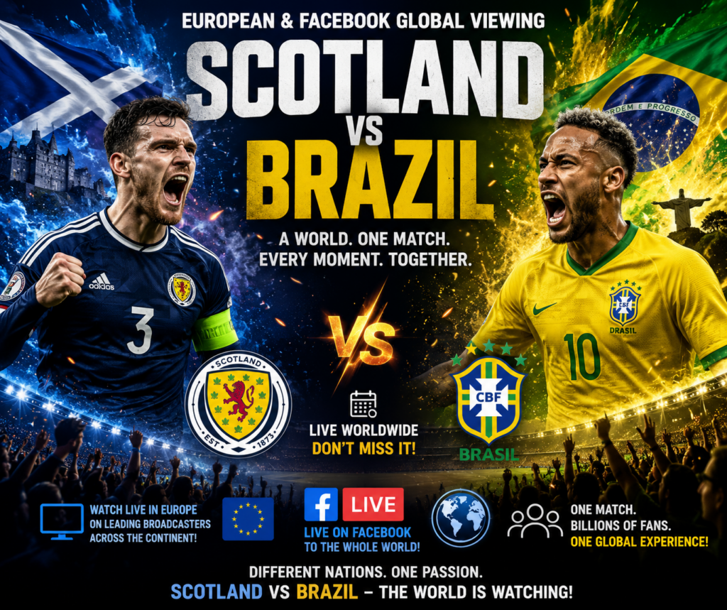 🚨💣🏴 SCOTLAND VS BRAZIL BOMBSHELL! 🇧🇷🔥 FOOTBALL WORLDS COLLIDE IN A TITANIC SHOWDOWN AS THE FEARLESS TARTAN ARMY PREPARES TO CHALLENGE THE MIGHT OF THE FIVE-TIME WORLD CHAMPIONS! 😱⚽👑 PRIDE, PASSION AND GLORY ARE ON THE LINE IN AN EXPLOSIVE BATTLE THAT COULD SHAKE THE GLOBAL GAME — CAN SCOTLAND PRODUCE A HISTORIC UPSET OR WILL BRAZIL’S FOOTBALL EMPIRE STAMP ITS AUTHORITY ONCE AGAIN? 🌍🏆⚡