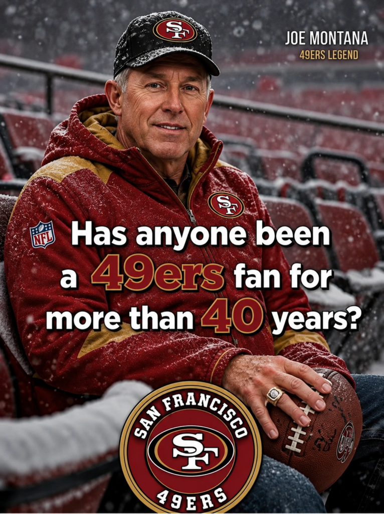 🚨🏈🔥 40 YEARS OF FAITHFULNESS: DIE-HARD SAN FRANCISCO 49ERS FANS EMERGE FROM FOUR DECADES OF TRIUMPHS, HEARTBREAKS, DYNASTIES, AND LEGENDARY MOMENTS — WHO’S BEEN RIDING WITH THE NINERS SINCE THE GOLDEN ERA? ❤️💛🏆