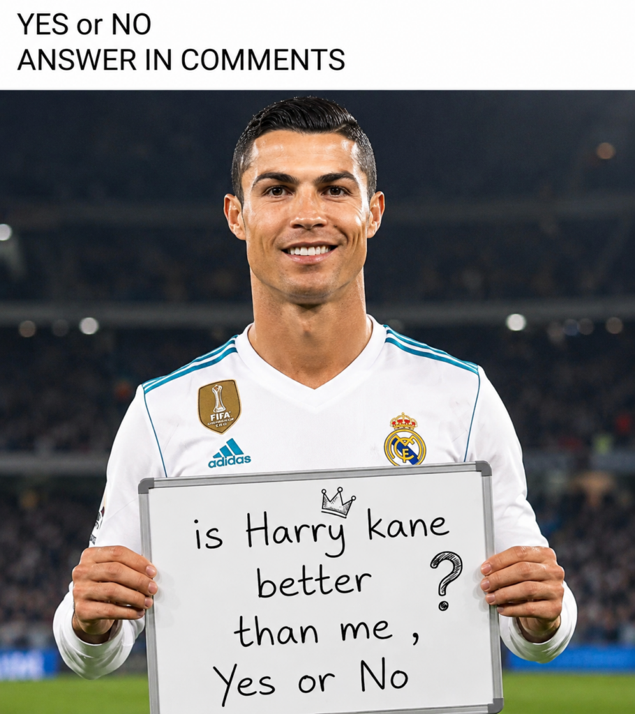 🚨💣👑 HARRY KANE vs CRISTIANO RONALDO BOMBSHELL! ⚽🔥 THE QUESTION SHAKING WORLD FOOTBALL: IS KANE REALLY BETTER THAN CR7? 😱🌍 ONE IS ENGLAND’S DEADLIEST GOAL MACHINE, THE OTHER A GLOBAL ICON WHO CONQUERED FOOTBALL HISTORY! 🏆🐐 THE VERDICT DIVIDES FANS WORLDWIDE — YES OR NO? 👀💥