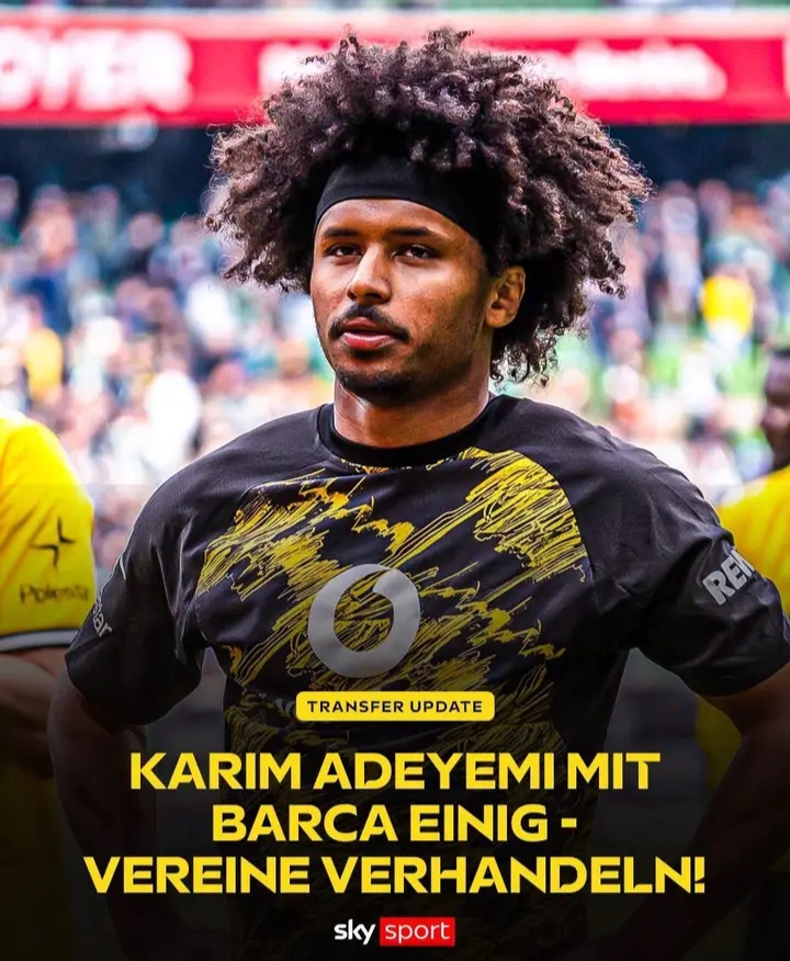 🚨💣 EILMELDUNG! Karim Adeyemi lehnt neuen BVB-Vertrag ab und erzielt Grundsatzeinigung mit Barça – Jetzt laufen heiße Verhandlungen über den Transfer-Kracher des Sommers! 🔥🟡⚫🔵🔴