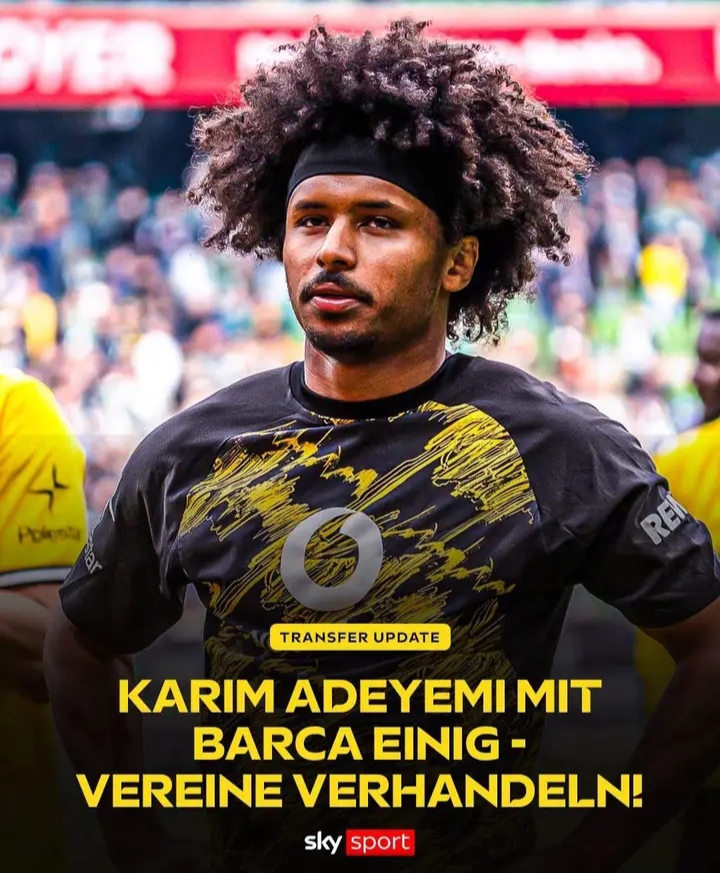 🚨💣 EILMELDUNG! Karim Adeyemi will zu Barça: Langfristige Einigung erzielt, BVB-Verlängerung abgelehnt – Jetzt entscheidet der Transfer-Poker zwischen Dortmund und Barcelona! 🔥🟡⚫🔵🔴