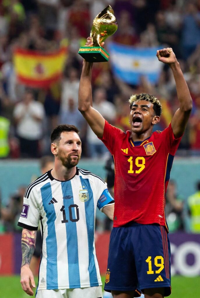 🚨 EMOTIONAL WORLD CUP FINAL SHOCKER: LEGEND MESSI LOSES TO “HIS CHILD” YAMAL AS SPAIN CROWNS A NEW KING – GENERATIONAL TORCH PASSED IN HEARTBREAKING FASHION! 🇦🇷😢🇪🇸👑